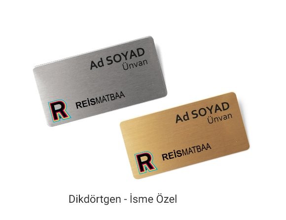 Metal Yaka Kartı