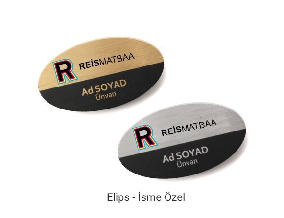 Metal Yaka Kartı