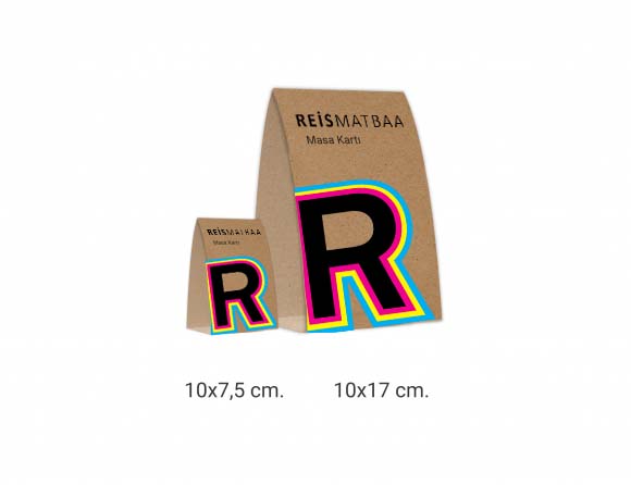 Masa Kartı / Tent Card