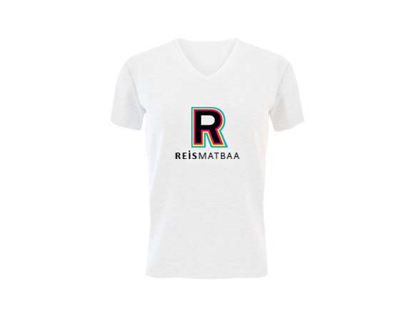 Unisex Tişört - V Yaka